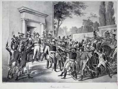 Meeting of Generals and Officers in Napoleon Bonaparte by Unknown artist