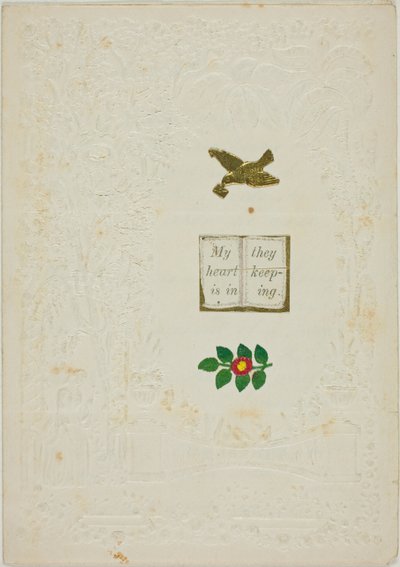 My Heart is in Thy Keeping (valentine) by Unknown artist