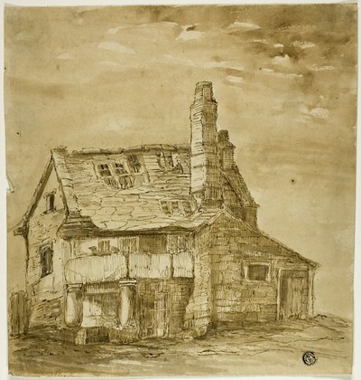 Old Farmhouse by Unknown artist