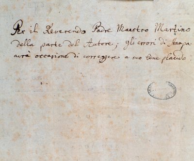 Page with dedicace, from the score of Alceste, opera by C. W. Gluck by Unknown artist