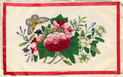 Painting Nine from Illustrated Book of Flowers and Butterflies by Unknown artist