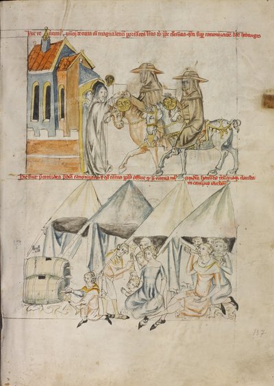 Papal Messengers Bringing Documents Concerning Saint Hedwig