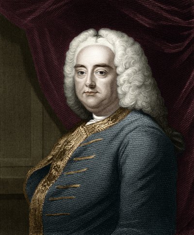 Portrait of George Frederick Handel by Unknown artist