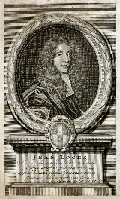 Portrait of John Locke, English philosopher by Unknown artist