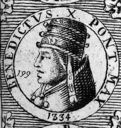 Portrait of Pope Benedict X by Unknown artist