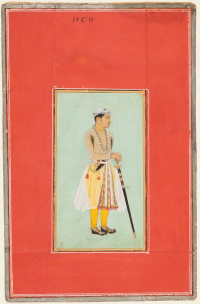 Portrait of Prince Sur Singh Rathor of Bikaner (1594–1631) by Unknown artist