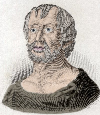 Portrait of Seneca (Lucius Annaeus Seneca, 4 BC-65 AD), Philosopher of the Stoic School, Playwright and Roman Statesman by Unknown artist