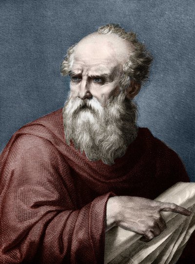 Portrait of Vitruvius (Marcus Vitruvius Pollo) Roman architect who lived in the 1st century BC by Unknown artist
