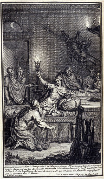 Priam, Extremely Afflicted by the Inhumanity of Achilles, Comes to Ask for Hector