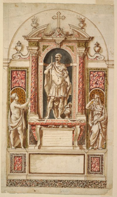 Project for a Sepulchral Monument by Unknown artist