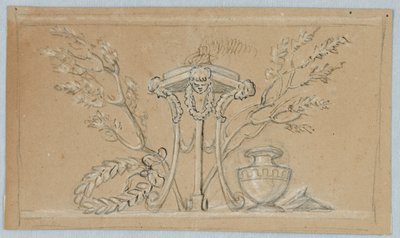 Project for the Decoration of an Oblong Panel by Unknown artist