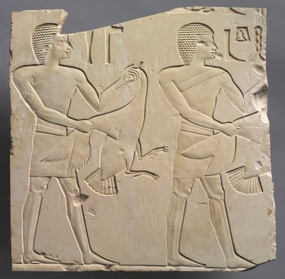 Prophet and Lector-Priest with Offerings of Live Geese by Unknown artist