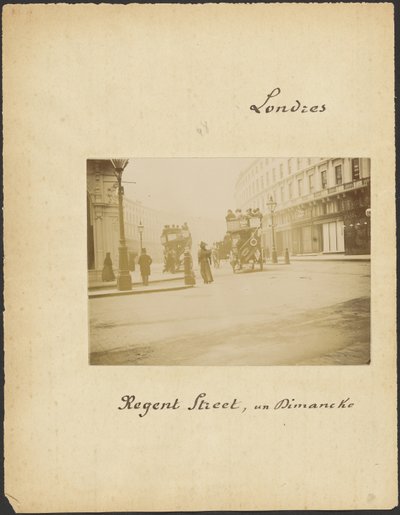 Regent Street, London by Unknown artist