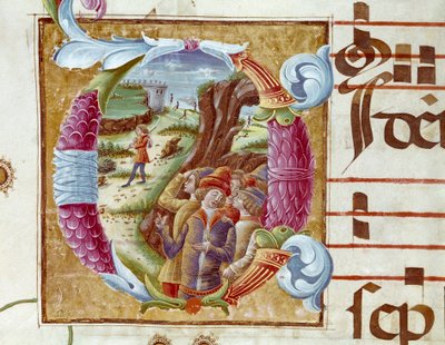 Representation of Joseph and His Brothers (Detail) by Unknown artist