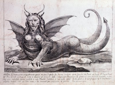 Representation of a Harpy by Unknown artist