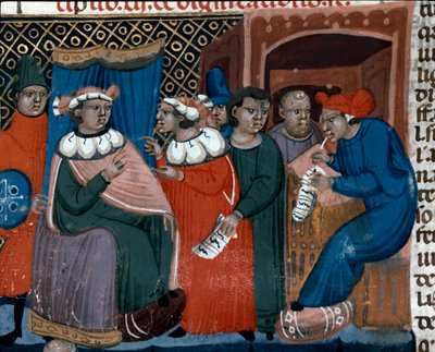 Scene of Process by Unknown artist
