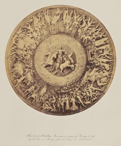 Shield of Achilles - Executed in silver, for George IV by Rundle and Bridge, after a design by Stothard by Unknown artist