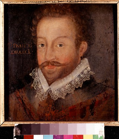 Sir Francis Drake, after an Engraving Attributed to Jodocus Hondius, c.1583 by Unknown artist