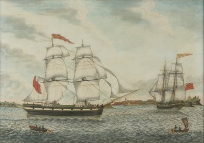 T.G. William Broderick at the Mouth of the Tyne by Unknown artist