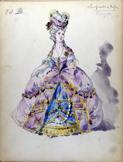 The Lady of Spades: Opera composed in 1890 by Piotr Ilyich Tchaikovsky by Unknown artist