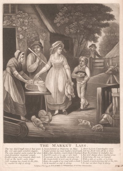 The Market Lass by Unknown artist