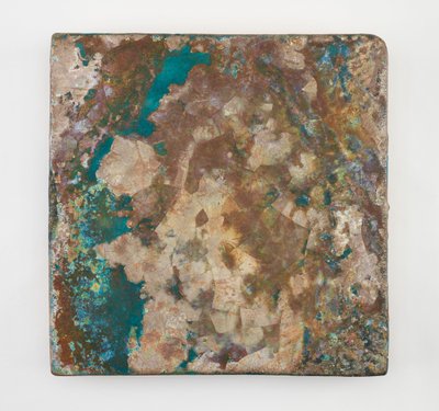 Tile, Large, Square. Restored at One Corner and Center of One Edge by Unknown artist