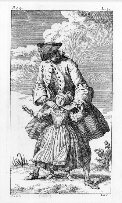 Treatments for children - in Orthopedia or the art of correcting and correcting the difficulties of the body, by M. Audry, Councillor to the King by Unknown artist