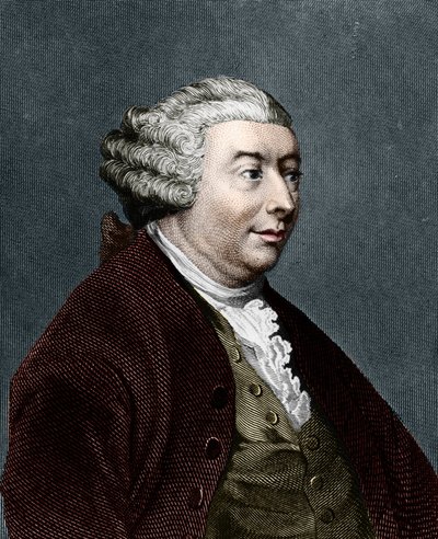Portrait of David Hume. Scottish philosopher (1711 to 1776) by Unknown artist