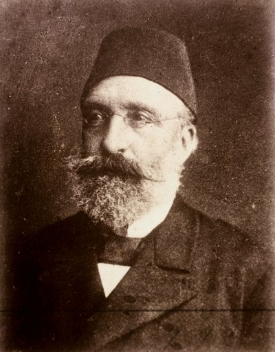 Ahmed Selik Midhat Pasha (1822-1863). Ottoman politician (photograph) by Unknown photographer