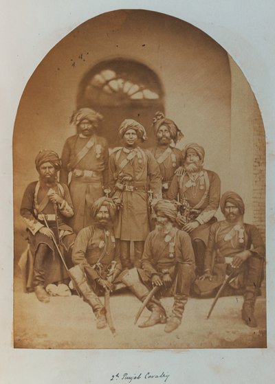 Indian Army Officers and Non-Commissioned Officers, All Holders of the Indian Order of Merit by Unknown photographer