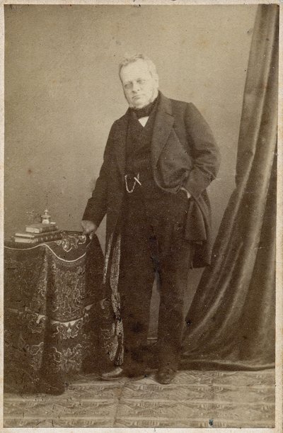 Portrait of Count Camillo Berso of Cavour (1810-61) - circa 1855 by Unknown photographer
