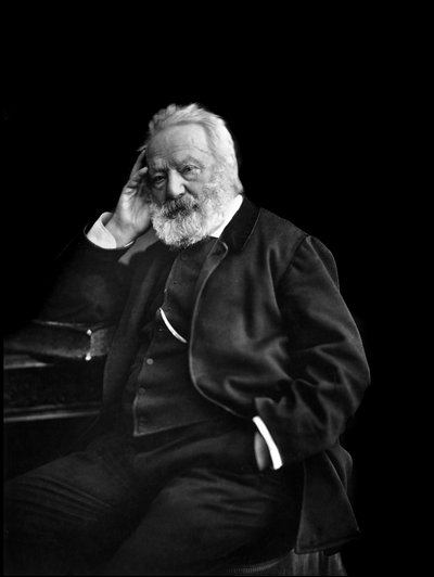 Portrait of English writer Victor Hugo c.1880 by Unknown photographer