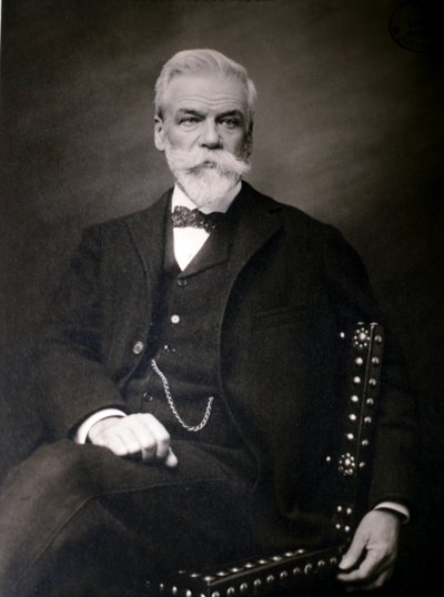 Portrait of Ernest Gaston Joseph Solvay by Unknown photographer