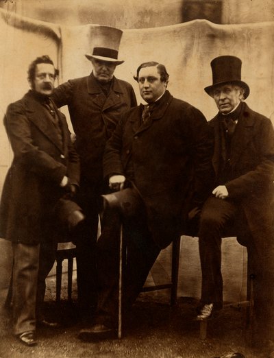 Portrait of some members of Pepoli family by Unknown photographer