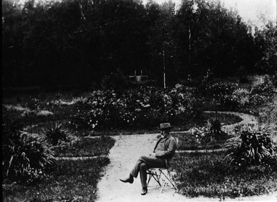 Portrait of the composer Pyotr Ilyich Tchaikovsky by Unknown photographer