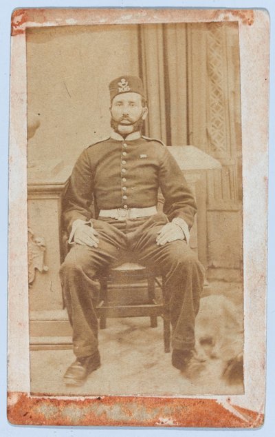Private Joseph Benjamin George, 105th Regiment of Foot by Unknown