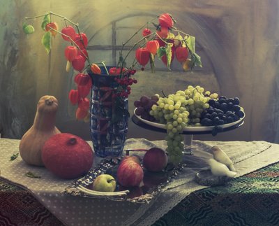 Autumn Harvest Still Life by UstinaGreen