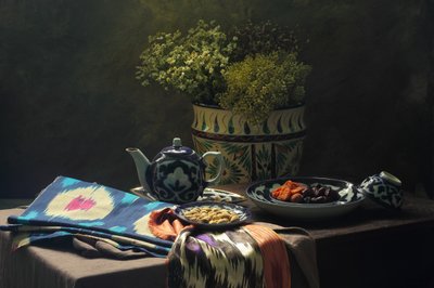 Central Asian Tea Time by UstinaGreen