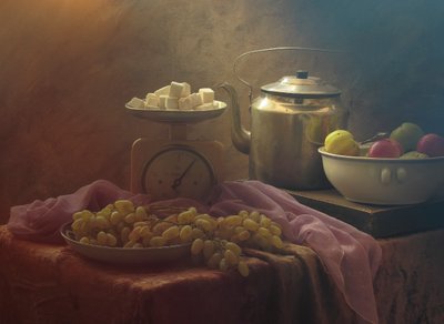 Kettle Sugar and Fruit by UstinaGreen