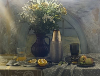Wildflowers and Fresh Fruit by UstinaGreen