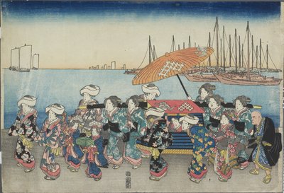 Wedding Procession by Utagawa Hiroshige