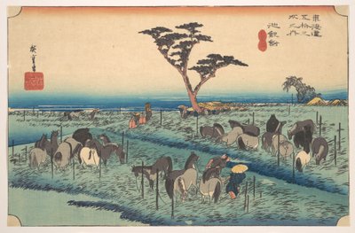 Chiriu, Station No. 40 by Utagawa Hiroshige