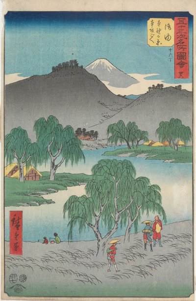 Famous Sights of the Fifty-Three Stations by Utagawa Hiroshige