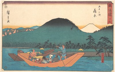 Kambara by Utagawa Hiroshige