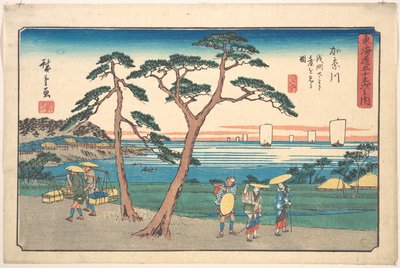 Kanazawa by Utagawa Hiroshige
