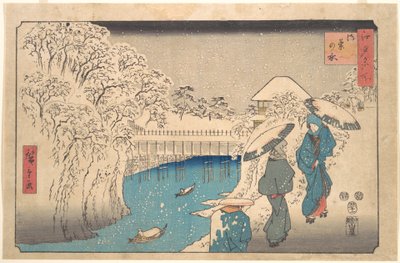 Meguro by Utagawa Hiroshige