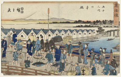 Nihonbashi by Utagawa Hiroshige