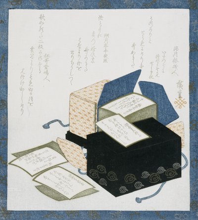 Poetry Cards from the One Hundred Poems by One Hundred Poets by Utagawa Hiroshige