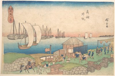 River View at Takanawa by Utagawa Hiroshige