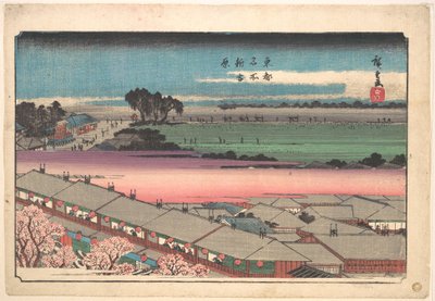 Shin Yoshiwara by Utagawa Hiroshige
